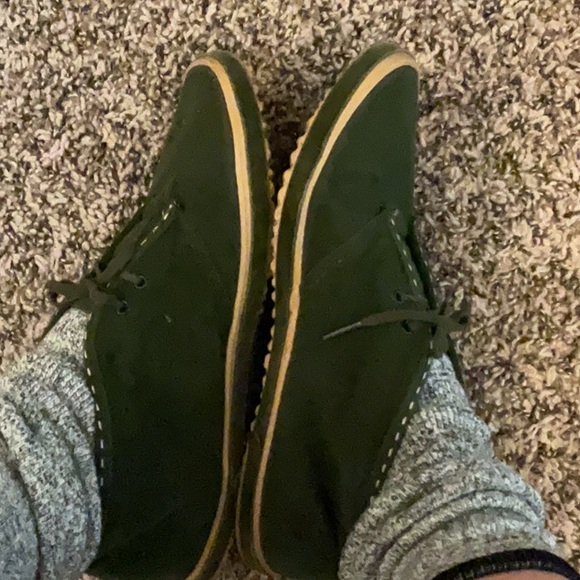 Vintage Green Booties - Picture 6 of 12